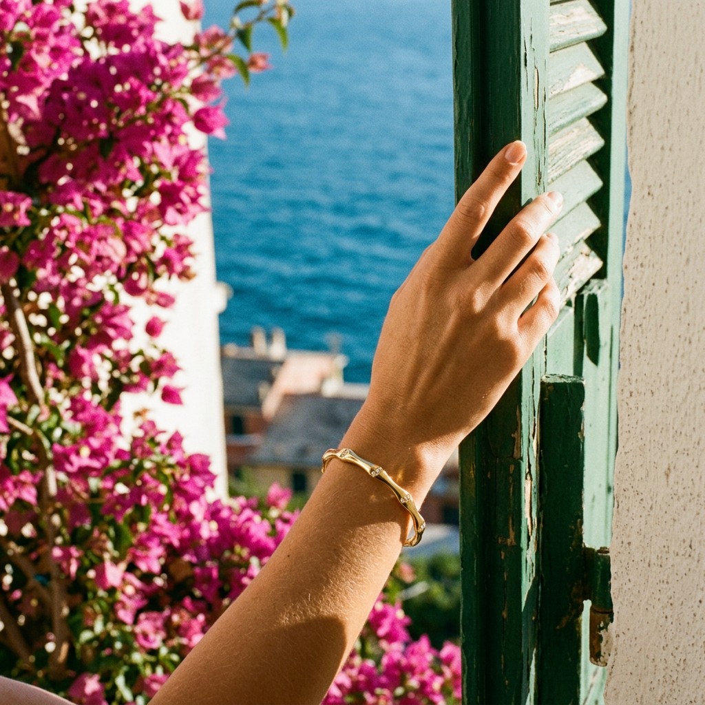 Lavenzina Onda Bangle