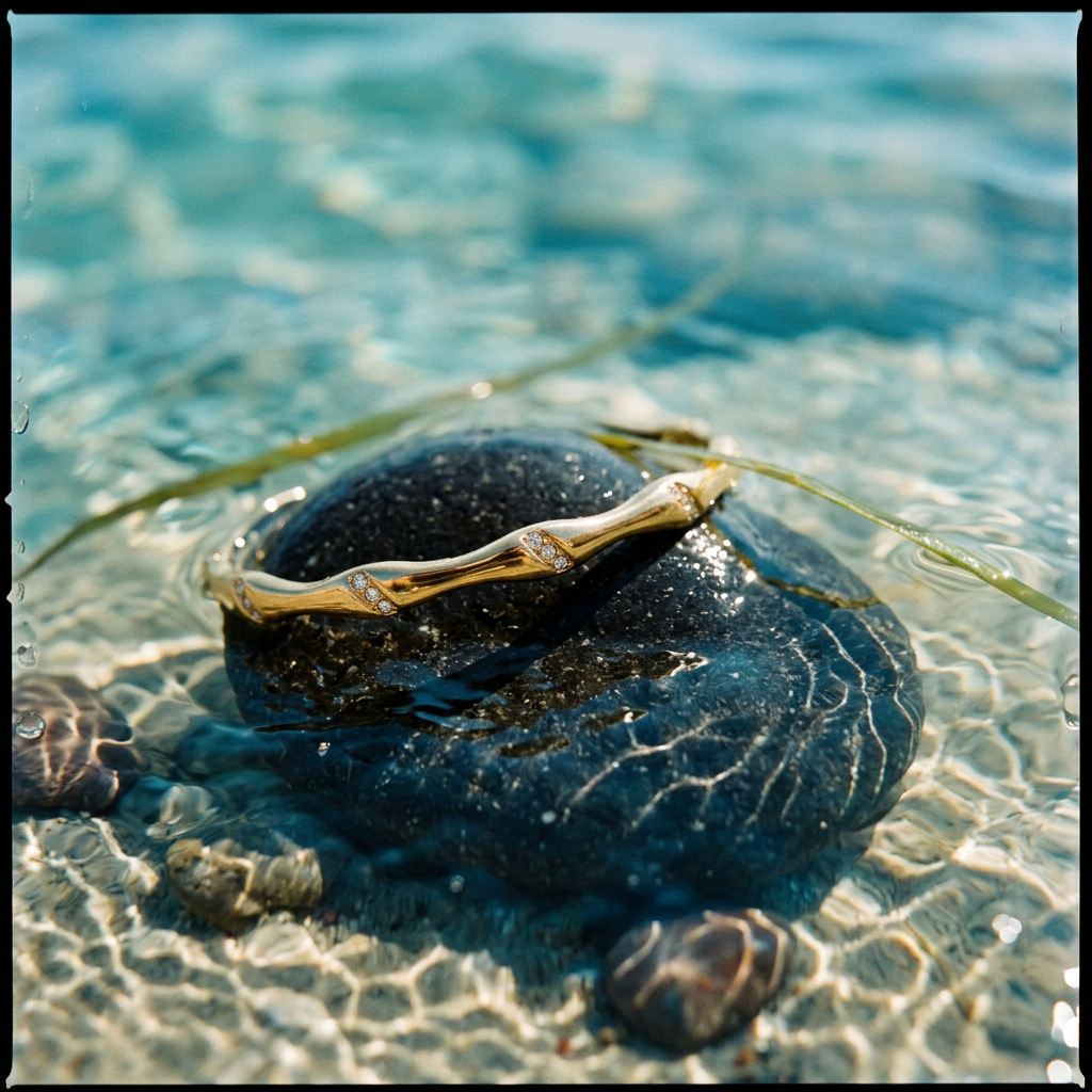 Lavenzina Onda Bangle